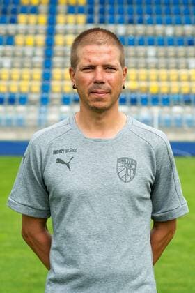 Porträt: Fußball, GER, 3.Liga, Porträttermin 2017 2018, FC Carl Zeiss Jena, Stefan Klasen Mannschaftsbetreuer Ernst Abbe Sportfeld