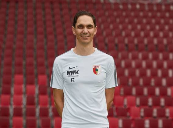 Dr. Florian Elser (FC Augsburg), Fußball, GER, 1. BL, Porträttermin 2017 2018, FC Augsburg,