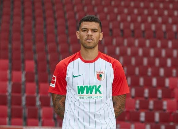Shawn Parker, Fußball, GER, 1. BL, Porträttermin 2017 2018, FC Augsburg,