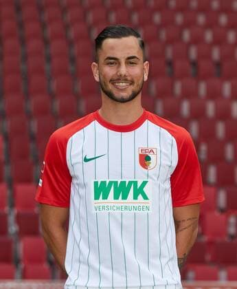 Marco Richter, Fußball, GER, 1. BL, Porträttermin 2017 2018, FC Augsburg,