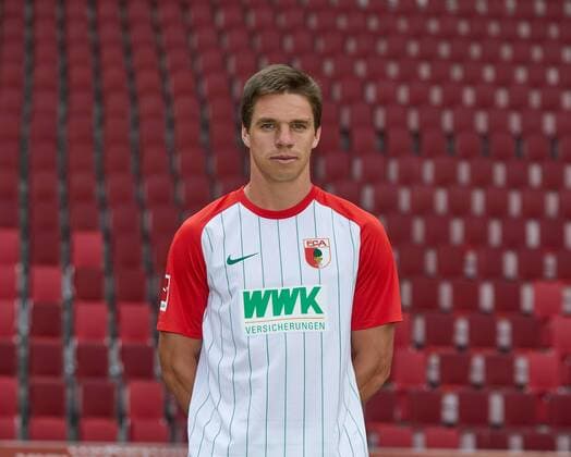 Raphael Framberger, Fußball, GER, 1. BL, Porträttermin 2017 2018, FC Augsburg,