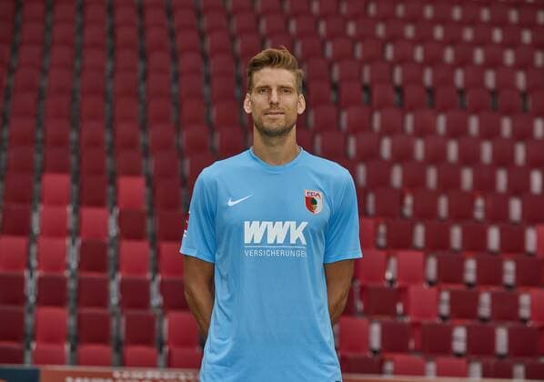 Andreas Luthe (Torwart), Fußball, GER, 1. BL, Porträttermin 2017 2018, FC Augsburg,