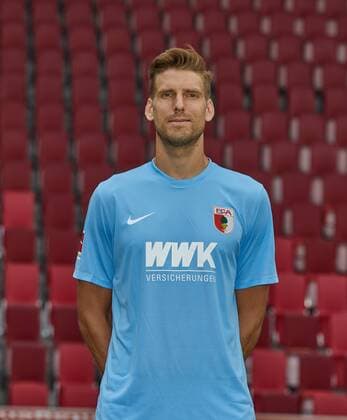 Andreas Luthe (Torwart), Fußball, GER, 1. BL, Porträttermin 2017 2018, FC Augsburg,