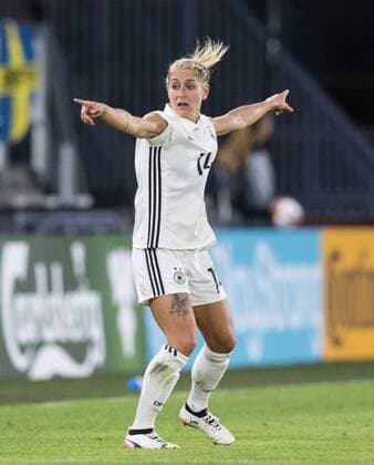 Anna Blaesse (GER) Vorrunde: Deutschland - Schweden in Breda am 17.07.2017. UEFA Fussball Frauen Europameisterschaft 2017 in den Niederlanden,