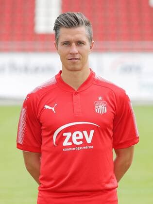 Zwickau - Fussball 3.Liga Zwickau, 18.07.2017, Fussball, 3.Liga, GER, Porträttermin 2017 2018, FSV Zwickau , Im Bild; Christoph Göbel Goebel. ,