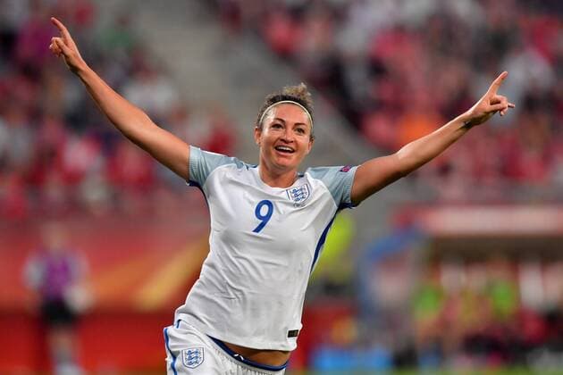 SOCCER - UEFA EURO EM Europameisterschaft Fussball 2017, ENG vs SCO UTRECHT,NETHERLANDS,19.JUL.17 - WOMEN SOCCER - UEFA Women s European Championship EM Europameisterschaft 2017, Group D, England vs Scotland. Image shows the rejoicing of Jodie Taylor (ENG). GEPAxpictures xFlorianxErtl