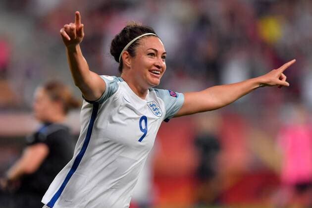 SOCCER - UEFA EURO EM Europameisterschaft Fussball 2017, ENG vs SCO UTRECHT,NETHERLANDS,19.JUL.17 - WOMEN SOCCER - UEFA Women s European Championship EM Europameisterschaft 2017, Group D, England vs Scotland. Image shows the rejoicing of Jodie Taylor (ENG). GEPAxpictures xFlorianxErtl