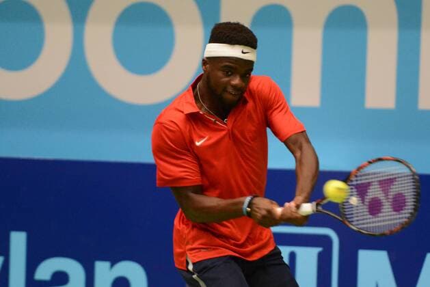 July 19, 2017 - Washington D.C, USA - FRANCES TIAFOE in action in a Washington Kastles match vs. the Orange County Breakers in World Team Tennis. Tennis 2017: World Team Tennis - ZUMAl132 20170719_zap_l132_001 Copyright: xChristopherxLevyx