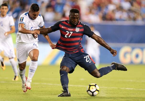 July 19, 2017 - Philadelphia, PA, USA - Philadelphia, PA - Wednesday July 19, 2017: Jozy Altidore during a 2017 Gold Cup match between the men s national teams of the United States (USA) and El Salvador (SLV) at Lincoln Financial Field. Jozy Altidore - ZUMAt139 20170719_zaa_t139_027 Copyright: xJohnxDortonx