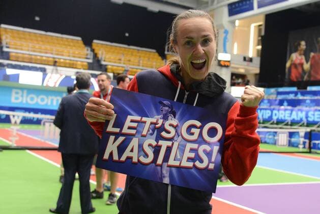 July 19, 2017 - Washington D.C, USA - MARTINA HINGIS of Switzerland poses for a photo after the Washington Kastles match vs. the Orange County Breakers in World Team Tennis. Tennis 2017: World Team Tennis - ZUMAl132 20170719_zap_l132_012 Copyright: xChristopherxLevyx