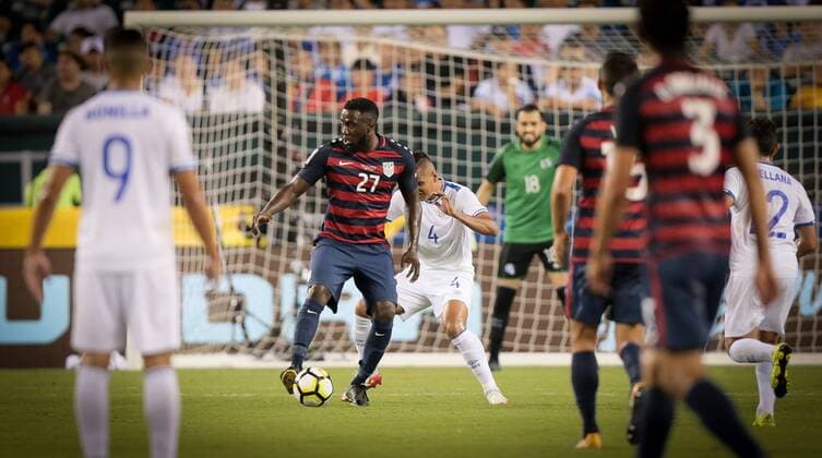 July 19, 2017 - Philadelphia, PA, USA - Philadelphia, PA - Wednesday July 19, 2017: Jozy Altidore during a 2017 Gold Cup match between the men s national teams of the United States (USA) and El Salvador (SLV) at Lincoln Financial Field. Jozy Altidore - ZUMAt139 20170719_zaa_t139_092 Copyright: xJohnxDortonx