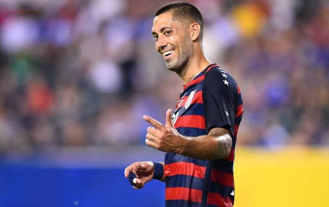 July 19, 2017 - Philadelphia, PA, USA - Philadelphia, PA - Wednesday July 19, 2017: Clint Dempsey during a 2017 Gold Cup match between the men s national teams of the United States (USA) and El Salvador (SLV) at Lincoln Financial Field. Clint Dempsey - ZUMAt139 20170719_zaa_t139_117 Copyright: xBradxSmithx