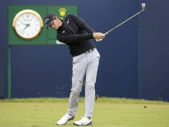 20th July 2017, Royal Birkdale Golf Club, Southport, England; The 146th Open Golf Championship ; First round ; Thomas Pieters (BEL) strikes his tee shot on the opening hole of the first round xDavidxBlunsdenx  ActionPlus11903890