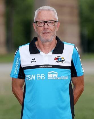 Bietigheim-Bissingen Handball SG BBM Bietigheim Fototermin, Hans-Ulrich Kämpf (TW-Trainer)