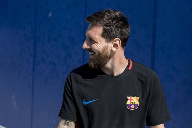 FC Barcelona Barca s Argentinian striker Lionel Messi during a team s training session at the sports facilities of the New York Red Bulls club in Whippany, New Jersey (USA), 20 July 2017. FC Barcelona prepares the season in the United States, where the Spanish club will play friendly matches with Juventus, Manchester United ManU and Real Madrid. FC BARCELONA TRAINING SESSION !ACHTUNG: NUR REDAKTIONELLE NUTZUNG!  Copyright: xEduxBayerx MIA06 20170720-636361708617806729