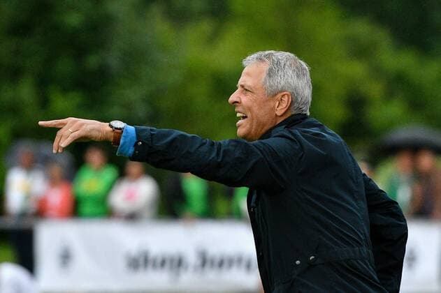GER, FSP, Borussia Mönchengladbach vs OGC Nizza 20.07.2017, Sportplatz Birkenmoos, Rottach-Egern, GER, FSP, Borussia Mönchengladbach vs OGC Nizza, im Bild Lucien Favre (Nizza) nordphotoxHafner nph00200