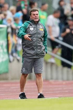 Moenchengladbach Trainer Dieter Hecking waehrend des Testspiels der Borussia Moenchengladbach gegen OGC Nizza am 20.07.2017 in Rottach-Egern. Rottach-Egern Copyright: xEngelbrecht Eibner-Pressefotox EP_MET