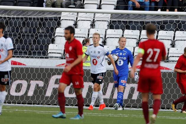 Fotball , 20. juli 2017 , UEFA Europe League Odd - FC Vaduz Sondre L. Rossbach, Odd Foto: Christoffer Hansen , Digitalsport 