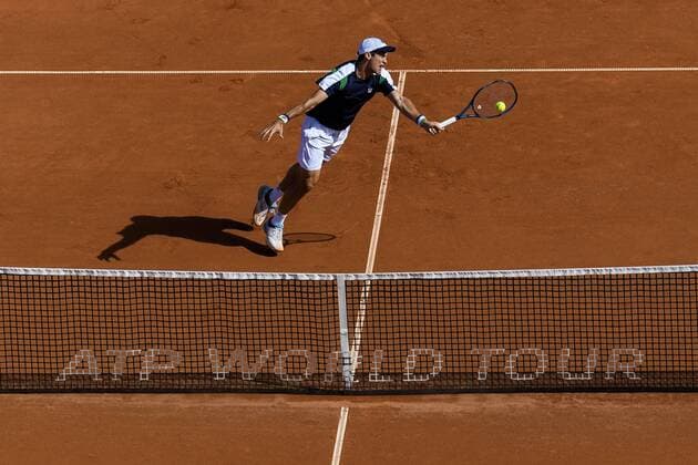170720 Facundo Bagnis, Argentina under dag 5 av Swedish Open den 20 juli 2017 i Bastad.  Copyright: AndersxBjurö ST170720AAB1K