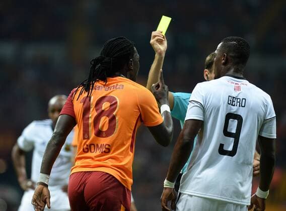 Bafetimbi Gomis of Galatasaray during the UEFA Europaleague Qualifier 3rd round, 2nd leg match between Galatasaray and Ostersund at Turk Telekom Arena in Istanbul , Turkey on July 20, 2017. 