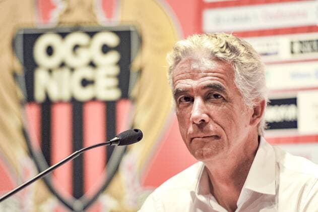 Jean Pierre Rivere (president de l OGC Nice) FOOTBALL : Christophe Jallet nouvelle recrue de l OGC Nice - Nice - 21 07 2017 NorbertScanella Panoramic 