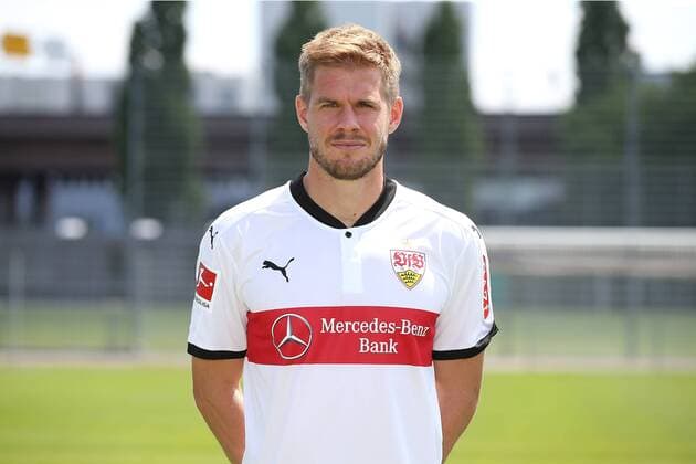Fussball 1. Bundesliga 2017 2018 21.07.2017 Fototermin beim VfB Stuttgart: Simon Terodde Stuttgart