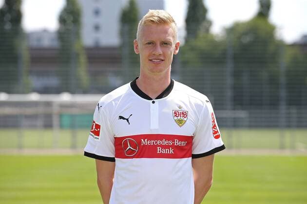 Fussball 1. Bundesliga 2017 2018 21.07.2017 Fototermin beim VfB Stuttgart: Timo Baumgartl Stuttgart