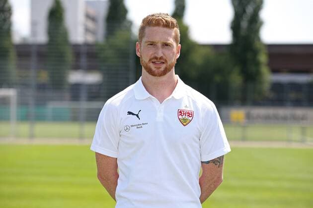 Fussball 1. Bundesliga 2017 2018 21.07.2017 Fototermin beim VfB Stuttgart: Spielanalyse Marcus Fregin Stuttgart