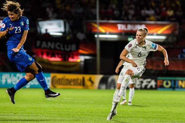 NLD, Tilburg, UEFA Women s Euro 2017, Deutschland (GER) vs Italien (ITA) 21.07.2017, Koenig Willem II Stadion , Tilburg, NLD, Tilburg, UEFA Women s Euro 2017, Deutschland (GER) vs Italien (ITA), im Bild picture shows Kristin Demann (Deutschland 6) (Germany 6), nordphotox xRauch nph00251
