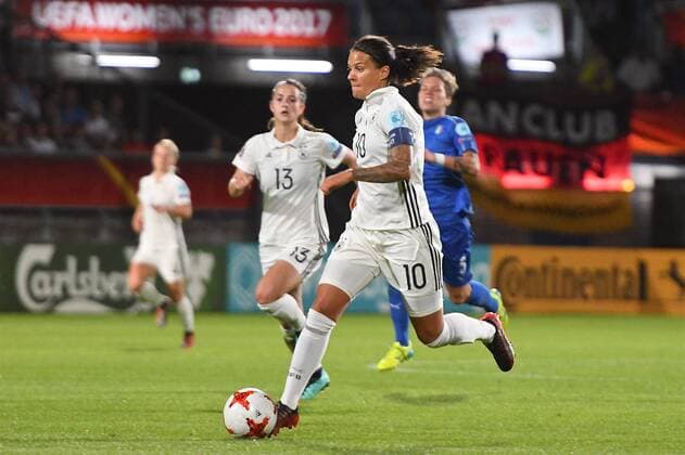 Germany Women v Italy UEFA Women s Euros 2017 Dzsenifer Marozsan of Germany during the UEFA Women s Euros 2017 match at Koning Willem II Stadion, Tilburg Copyright: xKristianxKanex FIL-10422-0067 UK Newspapers OUT