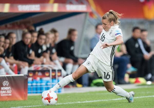 Linda Dallmann (GER) Vorrunde: Deutschland - Italien in Tilburg am 21.07.2017. UEFA Fussball Frauen Europameisterschaft 2017 in den Niederlanden,