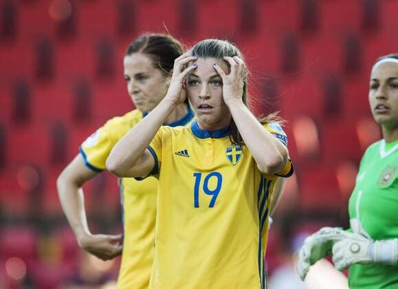 Pauline Hammarlund Women s Euro 2017, Sweden - Russia, 2-0, De Adelaarhorst Stadion, Deventer, Netherlands, 2017-07-17  xTÄRNHUVUDxANNAx AB_110249976