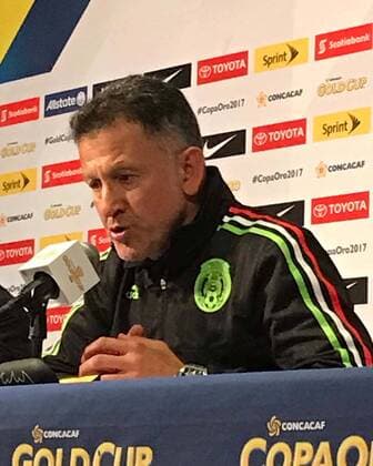 July 22, 2017 - Mexico - EUM20170722DEP15.JPG .LOS ÃNGELES, EU. SoccerFutbol-Copa Oro.- El director tecnico de la Seleccion mexicana, Juan Carlos Osorio, en conferencia de prensa, 22 de julio de 2017, sobre el encuentro del Tri ante el combinado de Jamaica de las semifinales de la Copa Oro 2017, a celebrarse en el Rose Bowl de Pasadena. Foto: Agencia EL UNIVERSALAlfonso MoralesJMA Mexican News: July 22, 2017  - ZUMAu78_ 20170722_zaf_u78_058 Copyright: xElxUniversalx