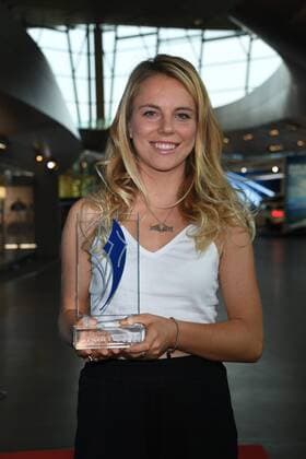 Lisa Zimmermann Verleihung des Bayerischen Sportpreis 2017 Auszeichnung, Ehrung, Preis BMW Welt München 22. Juli 2017