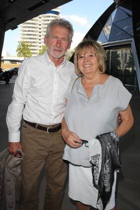 Paul Breitner mit Ehefrau Hildegard, Bayerischer Sportpreis 2017 in der BMW Welt in Muenchen am 22.07.2017