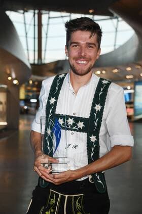 Preisträger Johannes Rydzek bei der Verleihung Bayerischer Sportpreis am 22.07.2017 in München Verleihung Bayerischer Sportpreis 2017 in Muenchen 