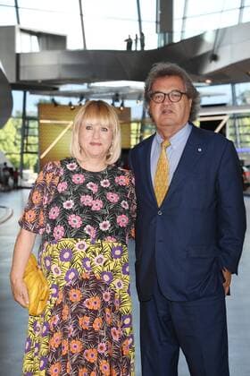 Patricia Riekel und Helmut Markwort bei der Verleihung Bayerischer Sportpreis am 22.07.2017 in München Verleihung Bayerischer Sportpreis 2017 in Muenchen 