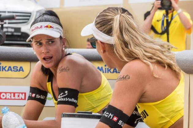 FIVB World Tour - Olsztyn 4-Star Open am 22.07.2017 Joana Heidrich (SUI); FIVB World Tour - Olsztyn 4-Star Open am 22.07.2017, Olsztyn (Polen). xPWx