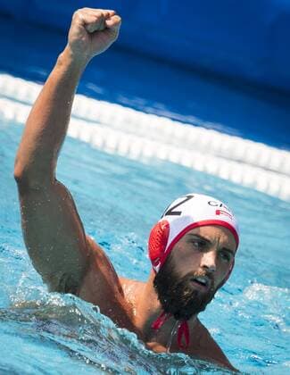 Preliminary Round WaterPolo Men s Canada CAN (White Cup) Vs France FRA (Blue Cup) 2 Gaelen Geddes Patterson CAN Canada Day 10 23 07 2017 XVII FINA World Championships Aquatics City Park - Varosliget Lake Budapest Hungary Photo Pasquale Mesiano Deepbluemedia Insidefoto pasqualexmesiano