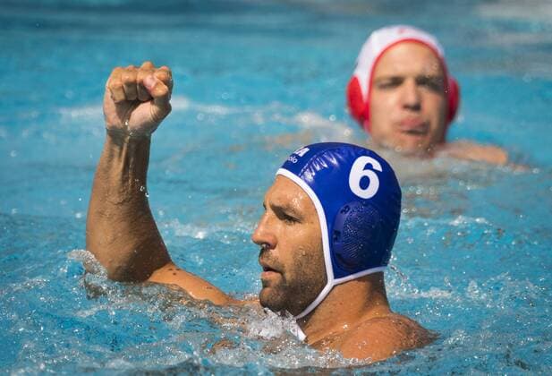 Preliminary Round WaterPolo Men s Canada CAN (White Cup) Vs France FRA (Blue Cup) 6 Thibaut Simon FRA France Day 10 23 07 2017 XVII FINA World Championships Aquatics City Park - Varosliget Lake Budapest Hungary Photo Pasquale Mesiano Deepbluemedia Insidefoto pasqualexmesiano