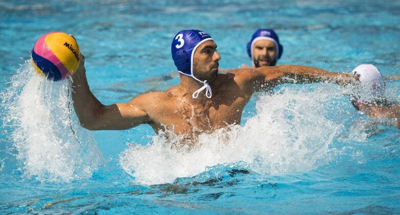 Preliminary Round WaterPolo Men s Canada CAN (White Cup) Vs France FRA (Blue Cup) 3 Igor Kovacevic FRA France Day 10 23 07 2017 XVII FINA World Championships Aquatics City Park - Varosliget Lake Budapest Hungary Photo Pasquale Mesiano Deepbluemedia Insidefoto pasqualexmesiano