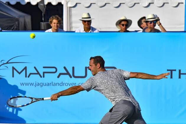 Michael Liodra CELEBRITES : Classic Tennis Tour 2017 - Saint Tropez - 22 07 2017 NorbertScanella Panoramic 