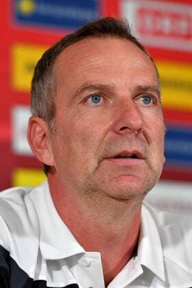SOCCER - UEFA EURO EM Europameisterschaft Fussball 2017 WAGENINGEN,NETHERLANDS,23.JUL.17 - WOMEN SOCCER - UEFA Women s European Championship EM Europameisterschaft 2017, press conference PK Pressekonferenz team AUT. Image shows head coach Dominik Thalhammer (AUT). GEPAxpictures xFlorianxErtl