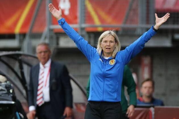 coach Anna Signeul of Scotland women during the UEFA WEURO 2017 Group D group stage match between Scotland and Portugal at the Sparta stadium Het Kasteel on July 23, 2017 in Rotterdam, The Netherlands Women: Scotland v Portugal UEFA WEURO 2017 2017 2018 xVIxVIxImagesx xTomxBodexMultimediaxIVx 8296973