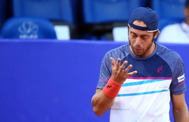 Rublev vs Lorenzi finals - Umag, Croatia 23.07.2017., Umag, Croatia - 28. Plava laguna Croatia Open Umag finals match Paolo Lorenzi (ITA) - Andrey Rublev (RUS).  SlavkoxMidzor PIXSELL