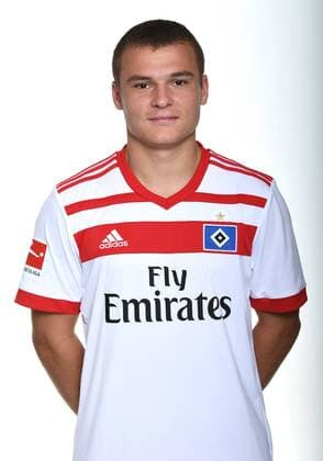 Vasilije Janjicic 18.07.2017, Hamburg, Mannschaftsfototermin Hamburger SV Â
