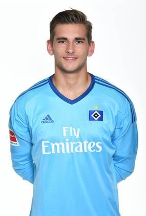 Torwart Julian Pollersbeck 18.07.2017, Hamburg, Mannschaftsfototermin Hamburger SV Â