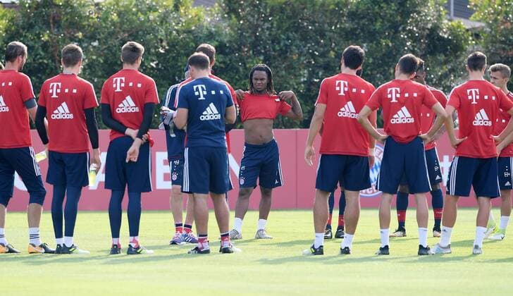 FUSSBALL 1. BUNDESLIGA SAISON 2017 2018 Audi Football Summer Tour China Singapur 2017 FC Bayern Muenchen 24.07.2017 Tag 9; Training: Renato Sanches Foto: Pressefoto ULMER Markus Ulmer xxNOxMODELxRELEASxx Singapur 