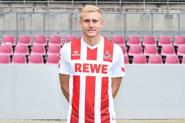 Fußball, GER, 1.BL, Porträttermin 2017 2018, 1. FC Köln, Frederik Sörensen (FC Köln). Einzelbild, Portrait, Porträt.