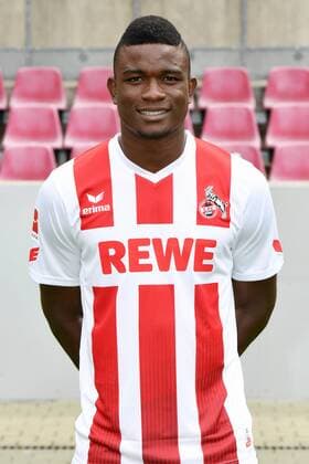 Fußball, GER, 1.BL, Porträttermin 2017 2018, 1. FC Köln, Jhon Cordoba (FC Köln). Einzelbild, Portrait, Porträt.